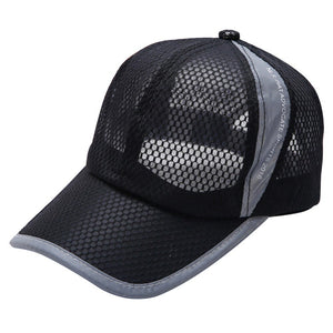 7 Colors Snapback Hats Unisex Women Men Breathable Baseball Running Cap Summer Adjustable Hat Outdoor Sports Caps 2019