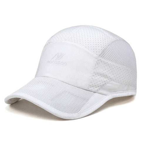 Men Women Outdoor Quick Dry  Grid Summer Sports Running Hat Caps Unisex Baseball Cap Spring Breathable Hat