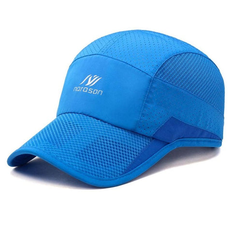 Men Women Outdoor Quick Dry  Grid Summer Sports Running Hat Caps Unisex Baseball Cap Spring Breathable Hat