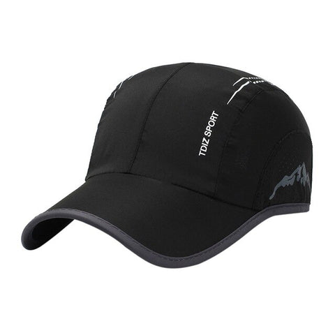 Tennis Baseball Cap Outdoor Sport Cap Summer Thin Breathable Sunscreen Hat Headwear Sports Wear With Adjustable Back Closure