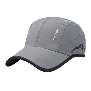 Tennis Baseball Cap Outdoor Sport Cap Summer Thin Breathable Sunscreen Hat Headwear Sports Wear With Adjustable Back Closure