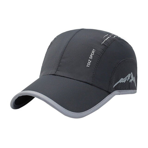 Tennis Baseball Cap Outdoor Sport Cap Summer Thin Breathable Sunscreen Hat Headwear Sports Wear With Adjustable Back Closure