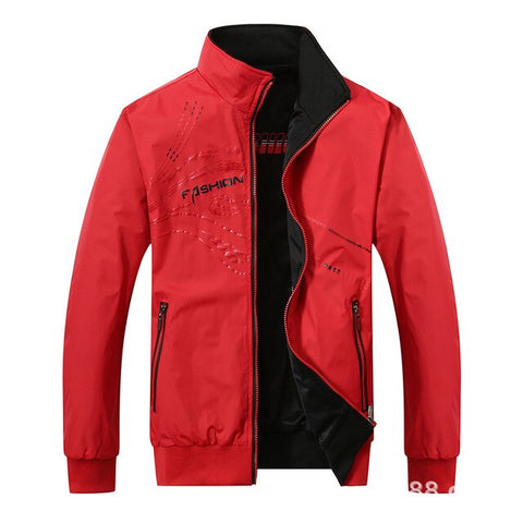 2020 Winter Sports Jacket Men's Sweatshirt Fitness Sports Coat Gym Clothing Training Sportswear Jogging Red Running Jackets