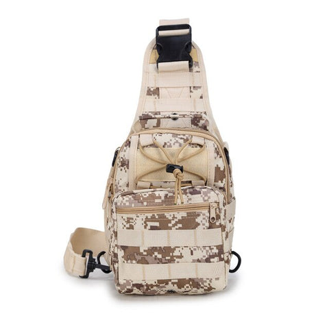 New 2019 men chest bag Oxford  Messenger shoulder small backpack leisure waist military camo sports hiking tactical camping