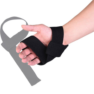 1 Pair Weight Lifting Strap Belt Hand Wrist Bar Brace Support Gym Straps Weight Lifting Body Building Grip Glove