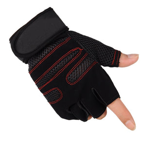 Elastic Gym Gloves Heavyweight Sports Exercise Weight Lifting Gloves Body Building Training Sport Fitness Gloves