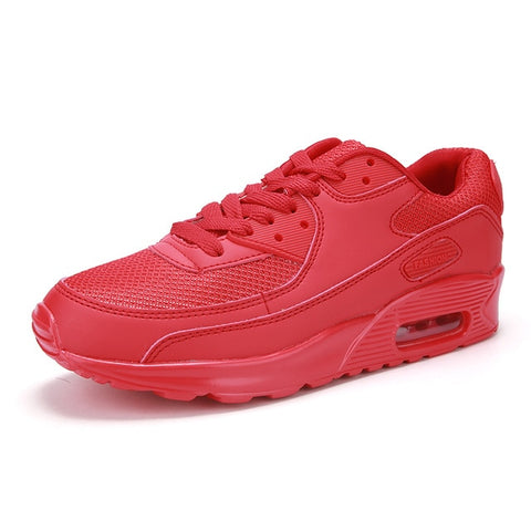 2019 Couples Sports Sneakers Air Cushion Women Men Jogging Shoes Comfortable Trainers for Running Lace Up Running Shoes Cheap