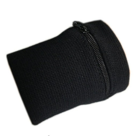 Zipper Wrist Wallet Pouch Running Sports Arm Band Bag For MP3 Key Card Storage Bag Case Badminton Basketball Wristband Sweatband