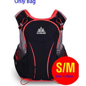 AONIJIE 5L Women Men Bag Marathon Hydration Vest Pack for 1.5L Water Bag Cycling Hiking Bag Outdoor Sport Running Backpack