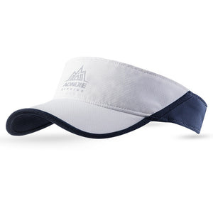 Aonijie Sun Visor Running Caps Hats Sports Beach Golf Fishing Marathon With Adjustable Strap Anti UV Quick Dry Lightweight Summe