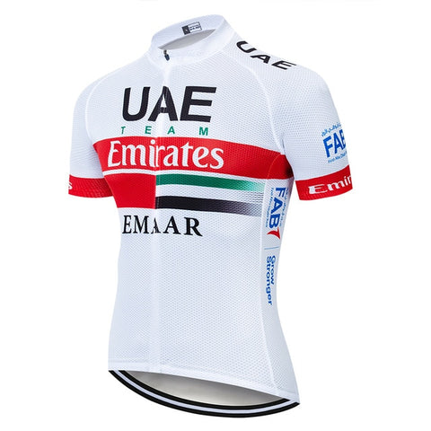 2019 Team UAE Cycling Jerseys Bike Wear clothes Quick-Dry bib gel Sets Clothing Ropa Ciclismo uniformes Maillot Sport Wear