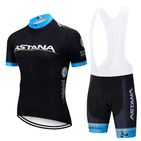 2019 Team ASTANA Cycling Clothing Set Mens Bicycle Maillot MTB Racing Ropa Ciclismo Summer Hombre Roupa Bike Jersey